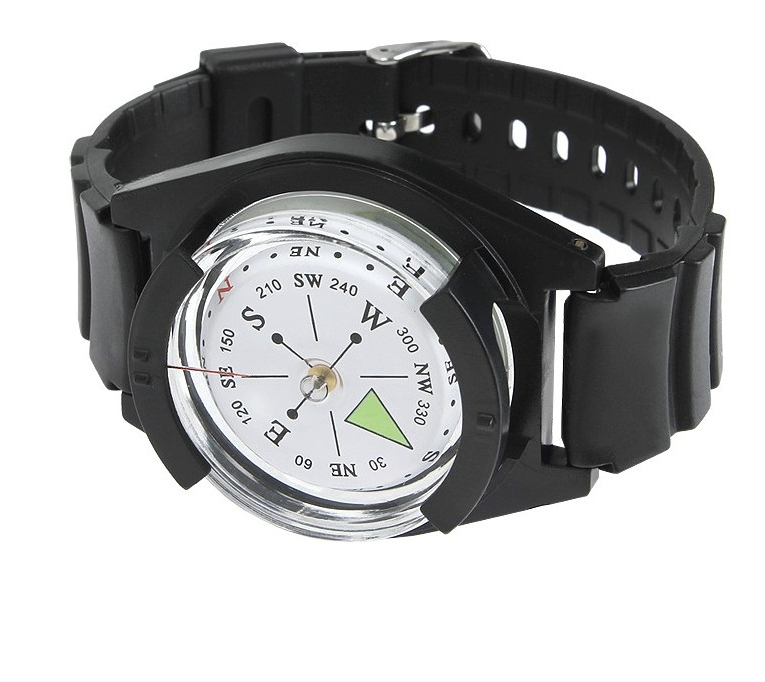 Компас наручний Mil-Tec Чорний ARMBANDKOMPASS GROSS (15799500)