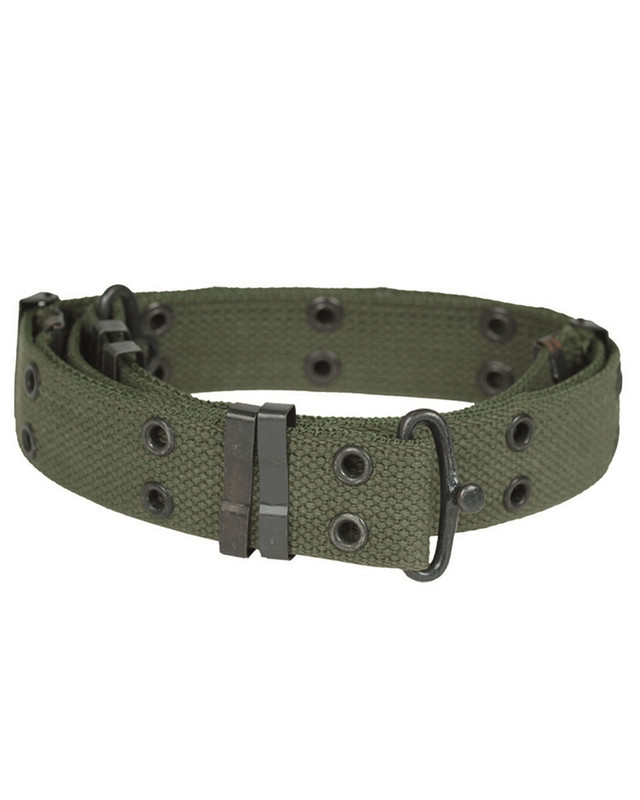 Ремінь тактичний Mil-Tec One size 122см Олива US BDU LOCHKOPPEL 30MM OLIV (13120001)