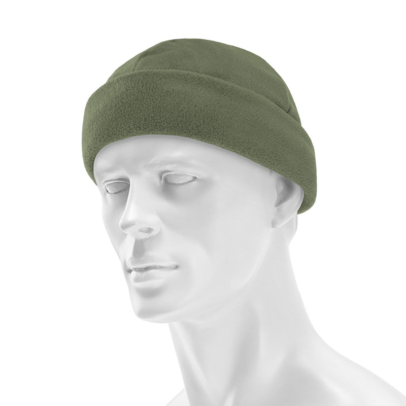 Шапка тактична флісова Helikon-Tex під шолом Cap Fleece One size Olive Green (CZ-DOK-FL-02)