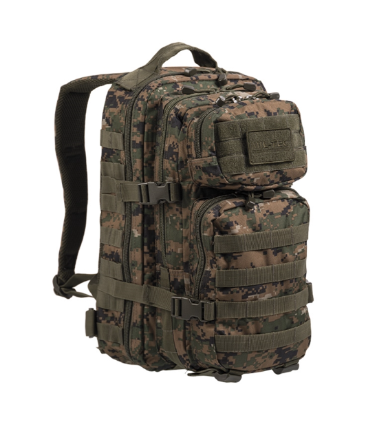 Рюкзак тактичний Mil-Tec 36Л Мультікам Темний Піксель US ASSAULT PACK LG DIGITAL W/L (14002271-36)