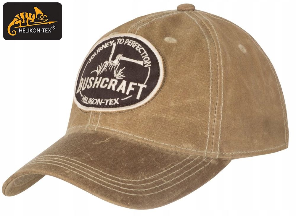 Бейсболка тактична Helikon-tex One size Хакі BUSHCRAFT BASEBALL CAP KHAKI (CZ-BCW-WC-13)