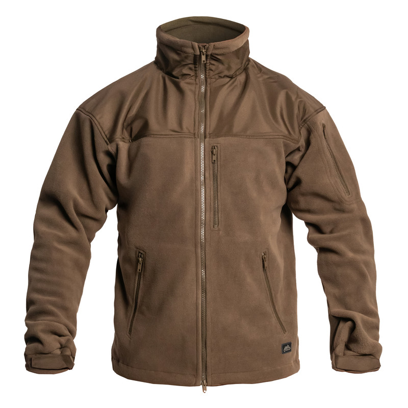 Куртка тактична Helikon-Tex флісова Classic Army Jacket Fleece XL Coyote (BL-CAF-FL-11-B06-XL)
