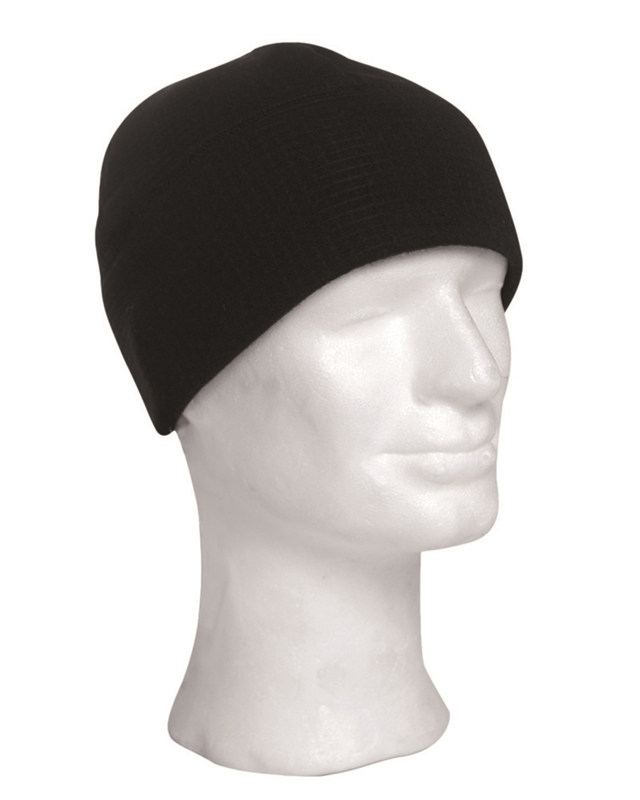 Шапка Mil-Tec Швидкосохнуча Еластична One size Чорна QUICK DRY CAP SCHWARZ (12144002) — фото 3