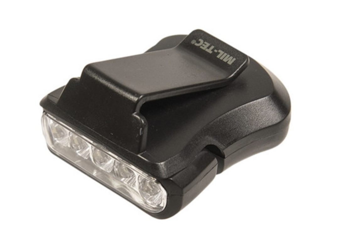 Ліхтарик тактичний Mil-Tec На кепку або Molle CLIP LIGHT 5 LED (15183600)