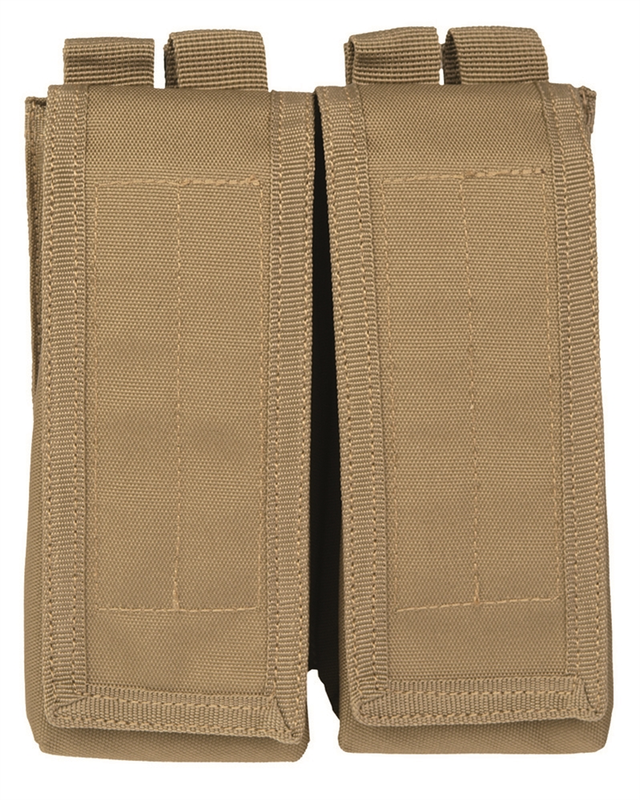 Підсумок тактичний Mil-Tec Для магазину АК47 Подвійний Койот MAG.TASCHE AK47 DOUBLE COYOTE (13496805)