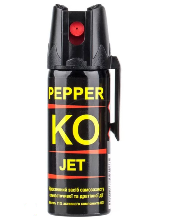 Балончик струменевий аерозольний газовий 50мл Німеччина PFEFFER K.O.SPRAY JET 50 ML NUR EU (16224050-50)