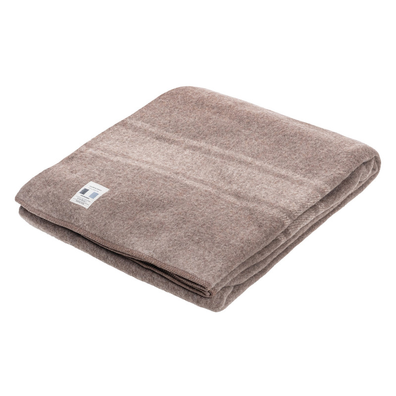 Ковдра-плед Mil-Tec вовняна Italian Wool Blanket 200 x 155 см Brown (14428809)