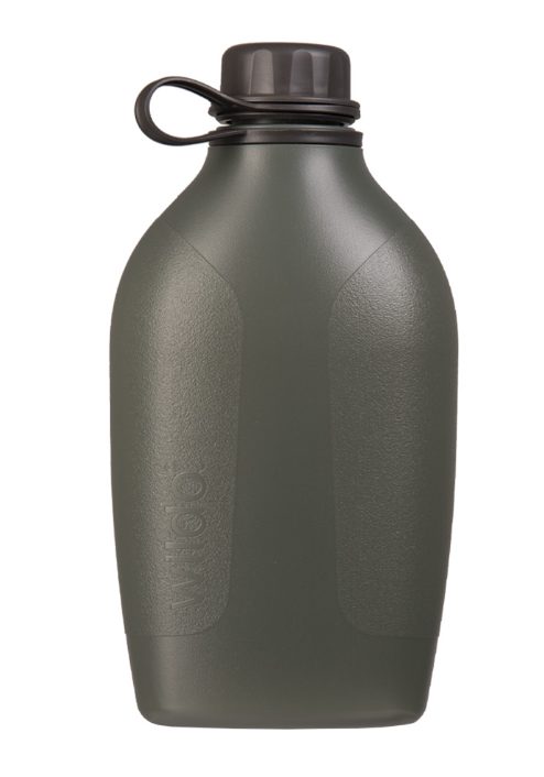 Фляга тактична Wildo 1Л Олива з карабіном EXPLORER BOTTLE OLIV 1L (14519401-1000)