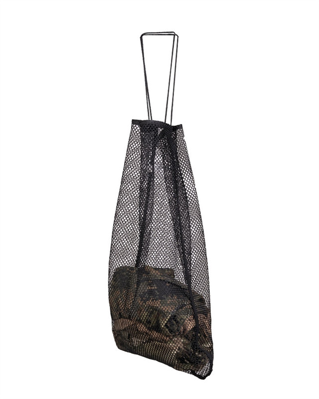 Сумка-сітка тактична Mil-Tec для прання Laundry Bag 50х75см Black (13870002)