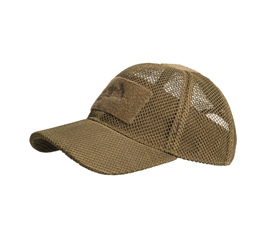 Бейсболка тактична Helikon-tex® сітка BBM MESH Cap Coyote (CZ-BBM-PO-11)