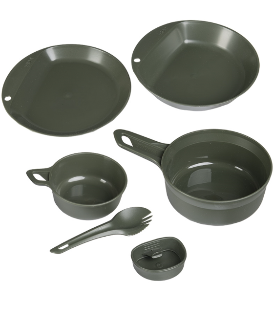 Набір посуду Олива EXPLORER KIT WILDO 6-TLG.KST.OLIV (14673201) 2121