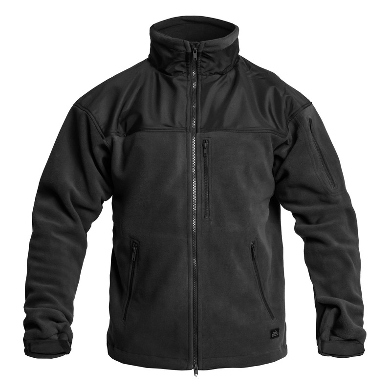 Куртка тактична Helikon-Tex флісова Classic Army Jacket Fleece 2XL Black (BL-CAF-FL-01-B07-XXL)