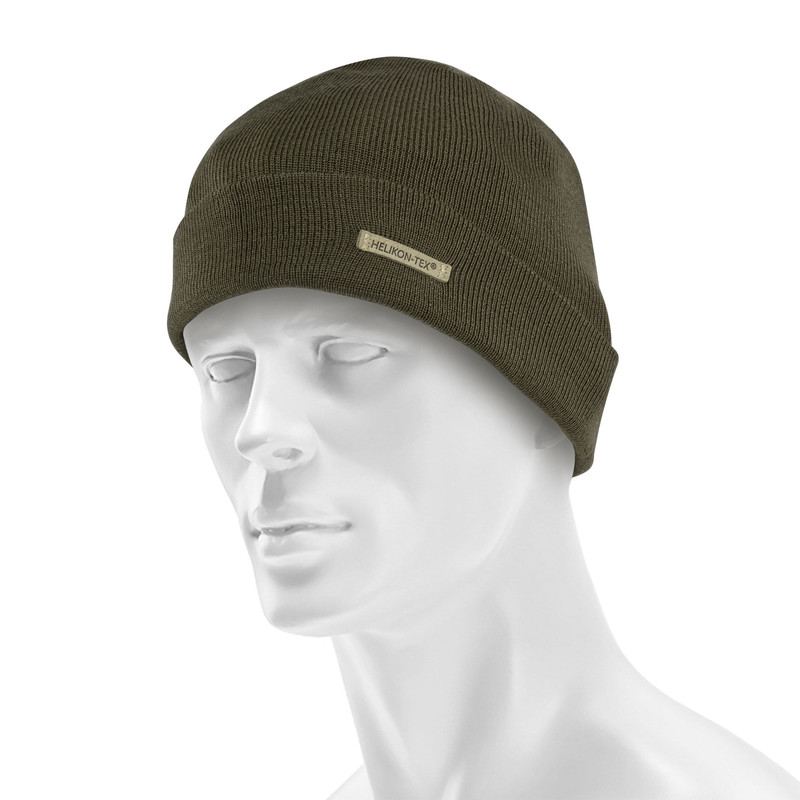 Шапка тактична Helikon-Tex утеплена Winter Merino One size Adaptive Green (CZ-WMB-MW-12)