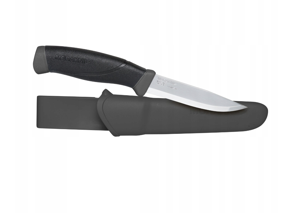 Ніж тактичний Helikon-Tex Nóż Morakniv Companion Stainless Steel Antracite (NZ-CPN-SS-19)