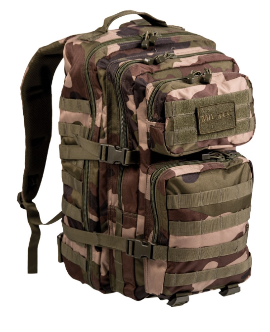 Рюкзак тактичний Mil-Tec 36Л. Французький камуфляж ССЕ US ASSAULT PACK LG CCE (14002224-36)