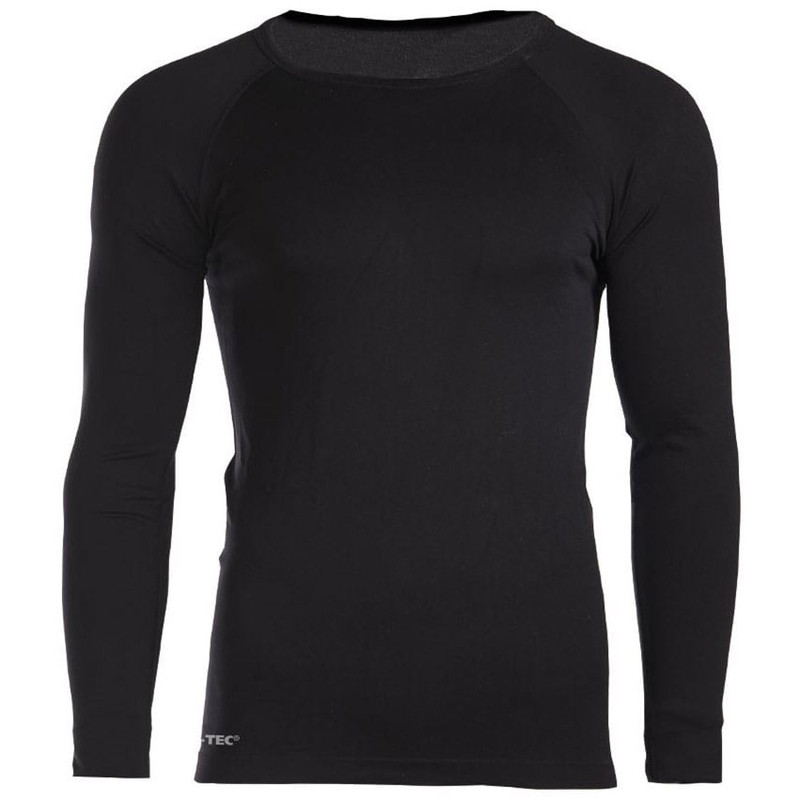 Лонгслів термоактивний тактичний Mil-Tec термокофта Thermoactive Shirt 2XL/3XL Black (11233002-004-XXL/3XL)