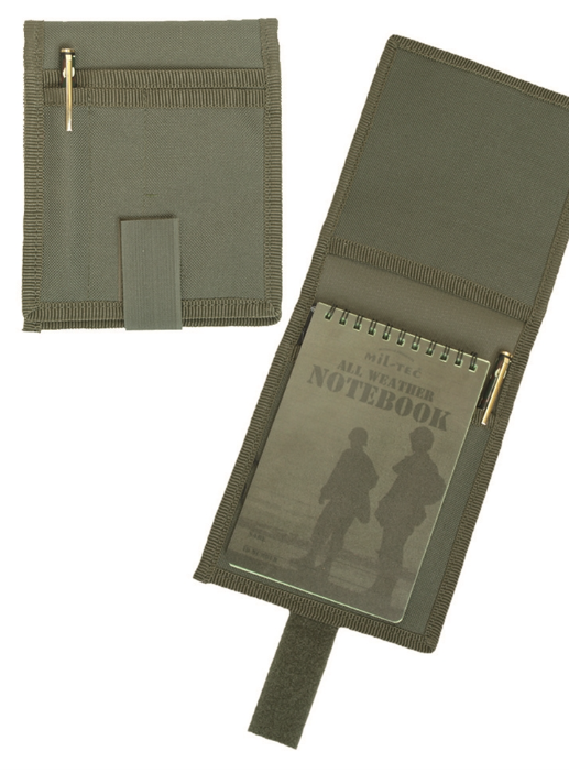 Чохол для блокнота А6 Тактичний Mil-Tec Олива BW MELDEBLOCKTASCHE OLIV (15982001)