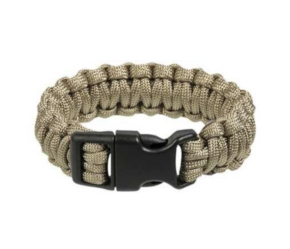 Браслет з Паракорду S 22мм Койот Mil-Tec PARA ARMBAND KST.-SCHLIESSE COYOTE (16370205-902-S)