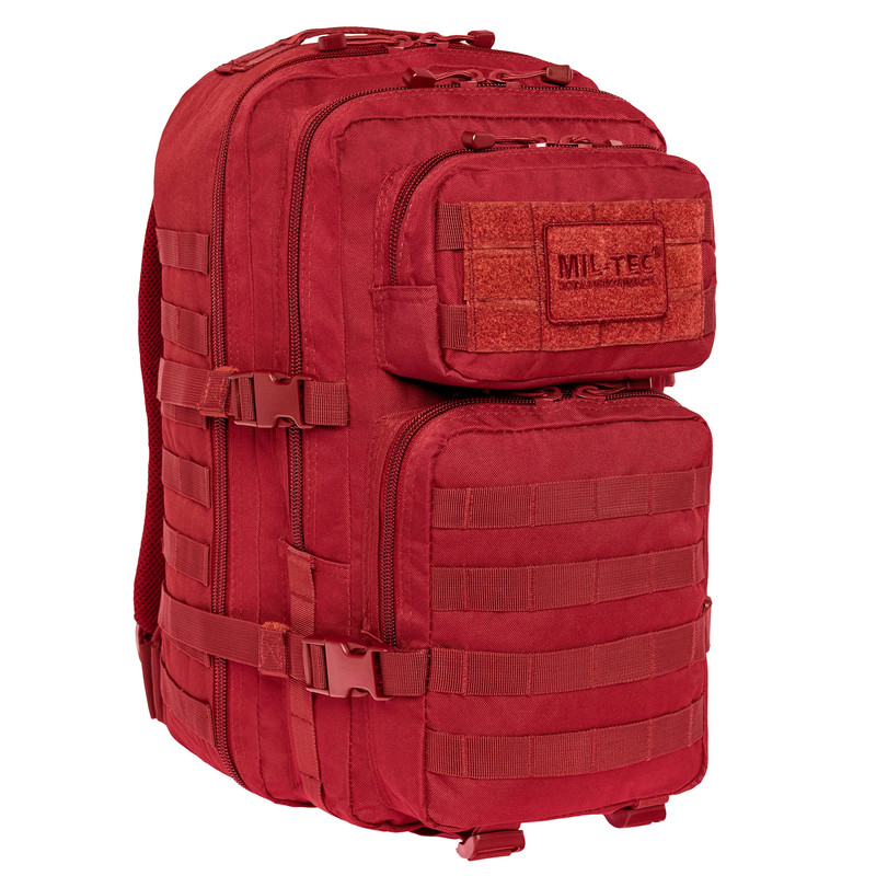 Рюкзак тактичний 36Л Червоний Mil-Tec US ASSAULT PACK LG Red (14002210-36)