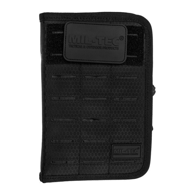 Блокнот тактичний Mil-Tec у захисному чохлі 22x14x3см Tactical Small Notebook Black (15986002)