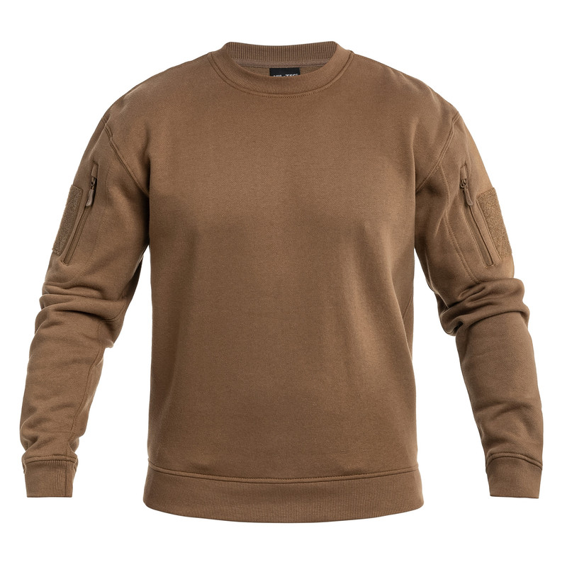 Кофта тактична Mil-Tec світшот Tactical Sweatshirt S Dark Coyote (11472419-902-S)