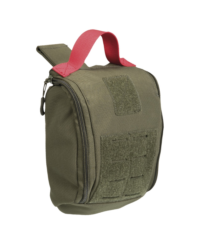 Підсумок-аптечка тактична Mil-Tec Зі швидким скидом Лазер Олива IFAK POUCH LASER CUT OLIV (13491001)