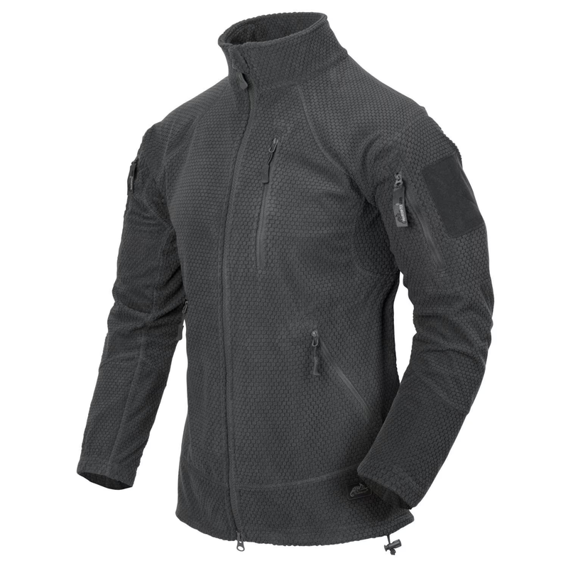 Куртка тактична Helikon-Tex флісова Alpha Tactical Jacket Grid Fleece 3XL Shadow Grey (BL-ALT-FG-35-B08-3XL)