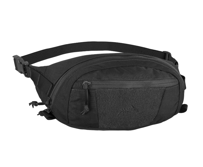 Сумка туристичний Helikon-Tex поясна Чорна BANDICOOT WAIST PACKВ - CORDURAВ - BLACK (TB-BDC-CD-01)