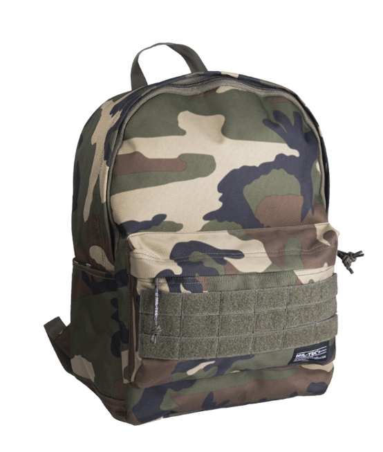 Рюкзак тактичний 20Л Мультікам Mil-Tec DAYPACK ′CITYSCAPE′ MOLLE 20 WOODLAND (14003220-20)