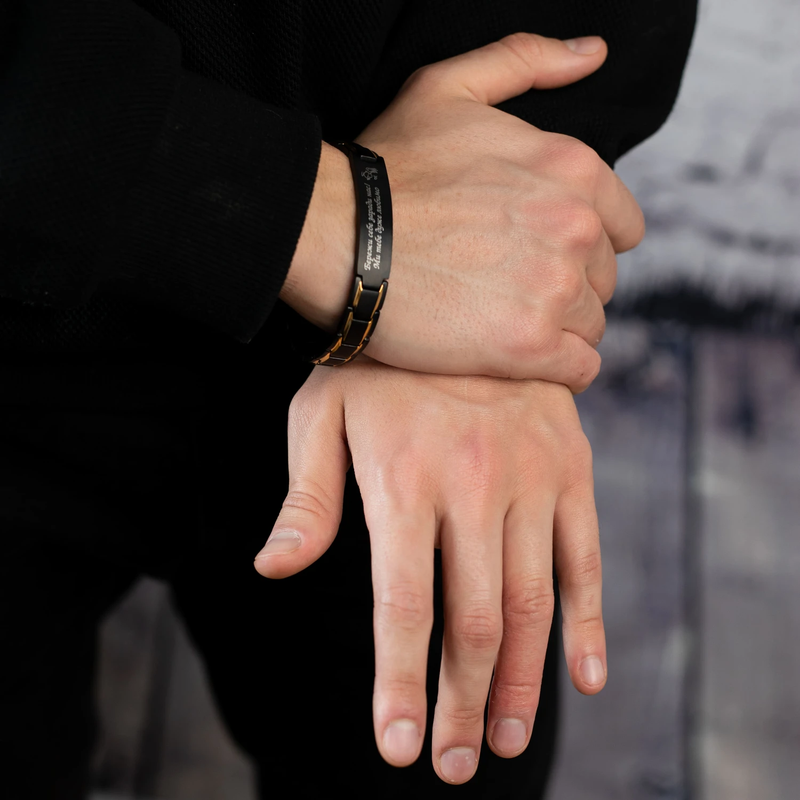 Royal Bracelets чоловічий браслет нержавіюча сталь Inspire (406)