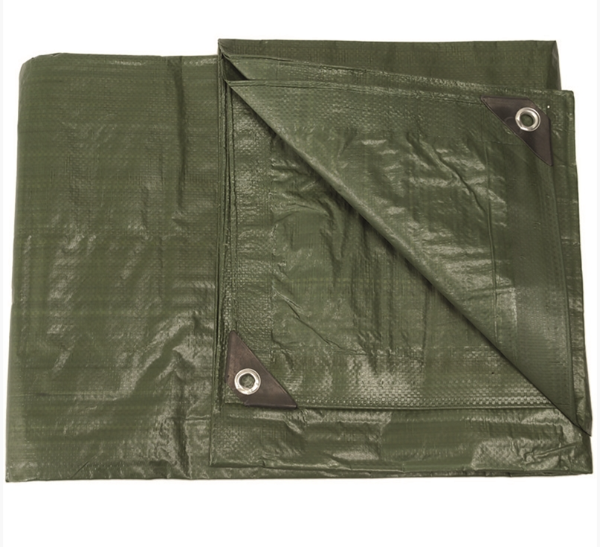 Тент тактичний Mil-Tec 480X600СМ Олива ABDECKPLANE PE 480X600 CM OLIV (14241401)
