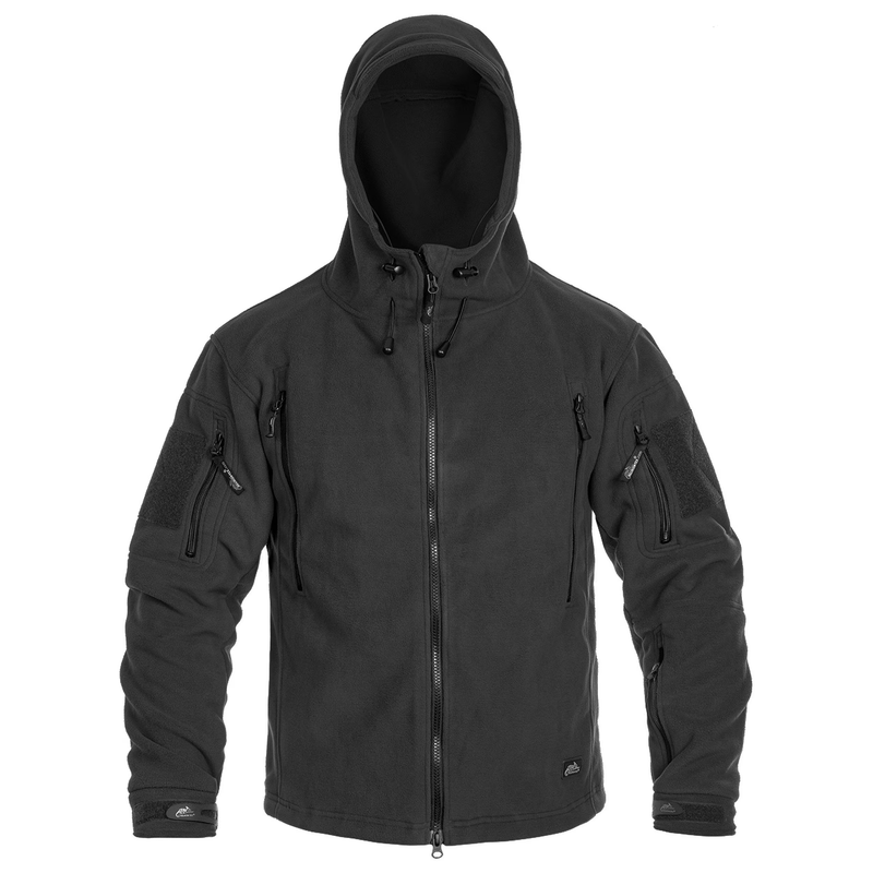 Куртка тактична Helikon-tex флісова Patriot Jacket - Heavy Fleece XL Black (BL-PAT-HF-01-B06-XL)