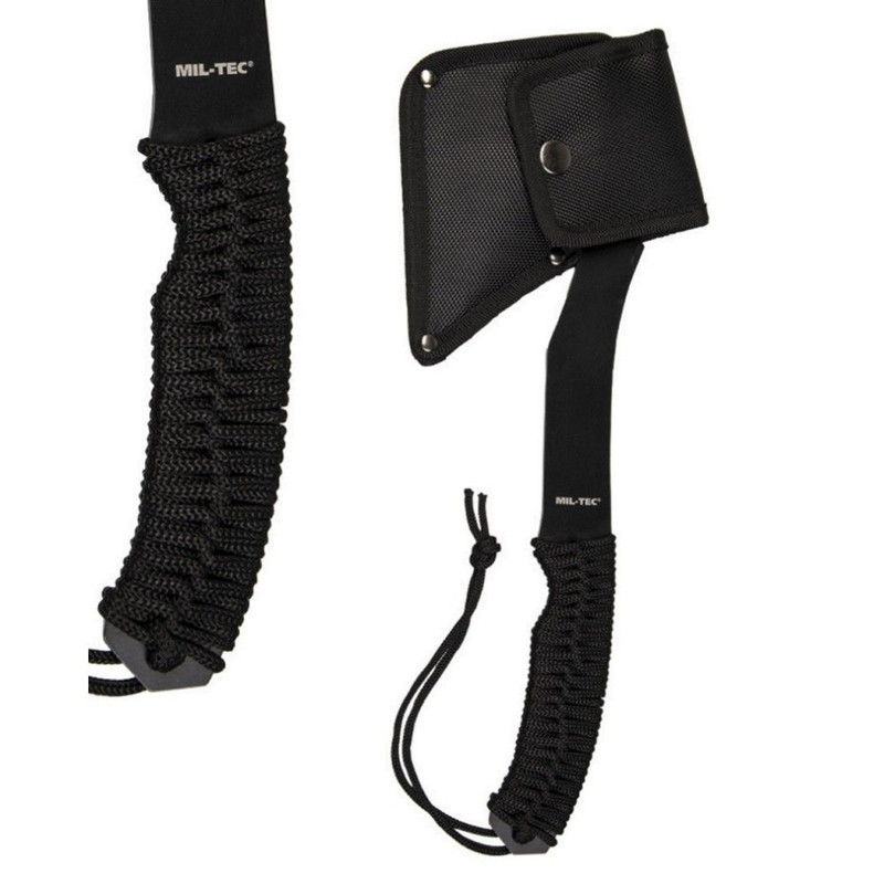 Сокира Mil-Tec Для виживання Багатофункціональна Чорна BEIL M.TOOLS SCHWARZ M.KOPFTASCHE (15510100)
