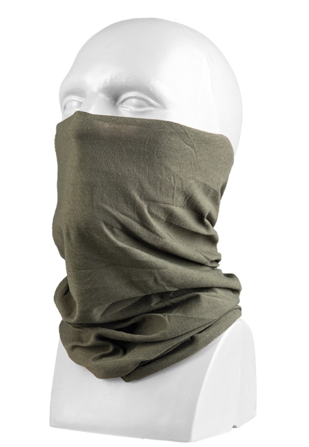 Головний убір багатофункціональний Баф One size Олива Mil-Tec MULTI FUNCTION HEADGEAR OLIV (12216001)