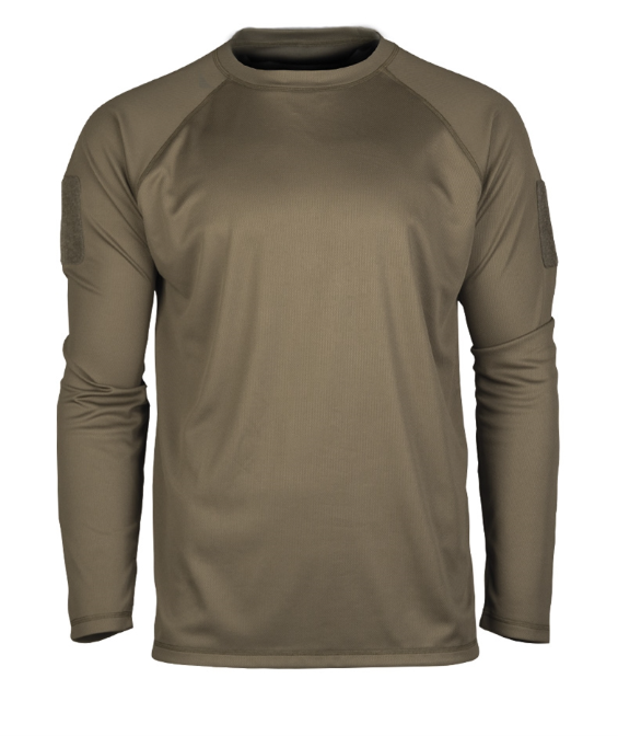 Сорочка Mil-Tec швидкосохнуча M Tactical Quick-dry Langarmshirt Olive (11082001-903-M)
