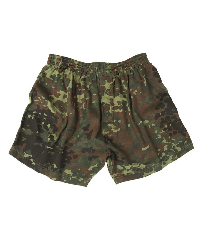 Труси чоловічі Mil-Tec Боксери вільного крою Камуфляж Boxer Shorts XL Flecktarn (11201021-905-XL)