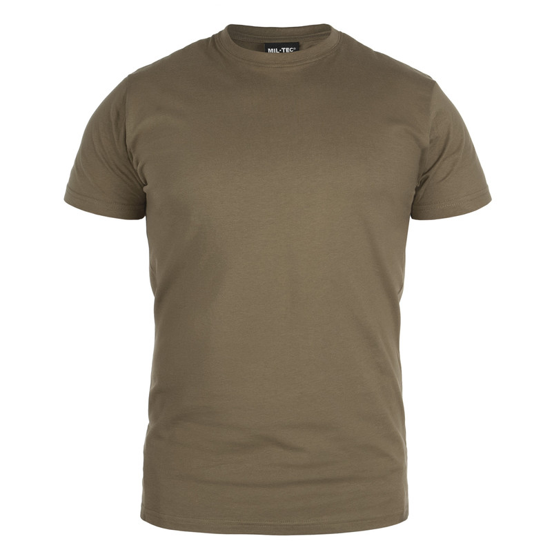 Футболка Mil-Tec армійська T-shirt US Style XL Grey/Olive (11011016-905-XL)