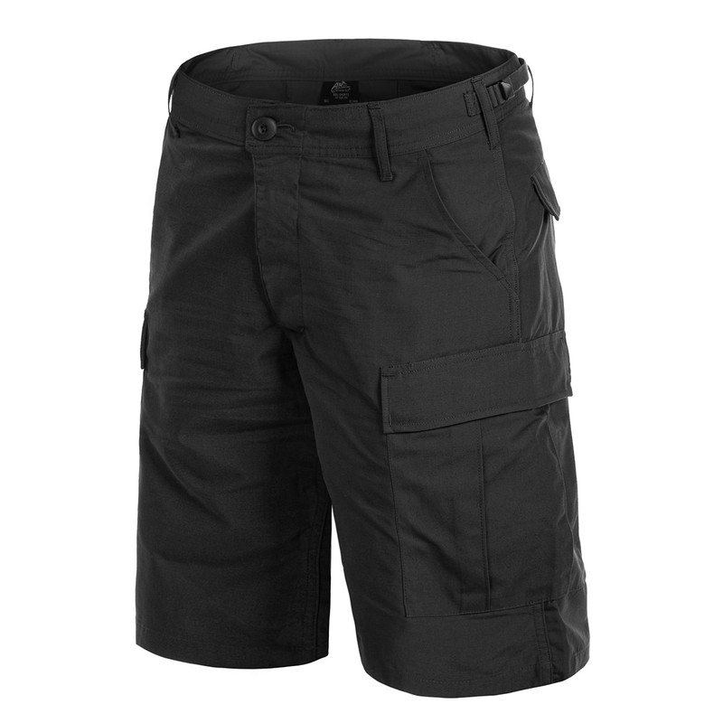 Шорти тактичні Helikon-Tex PoliCotton Ripstop Shorts S Black (SP-BDK-PR-01-B03-S)