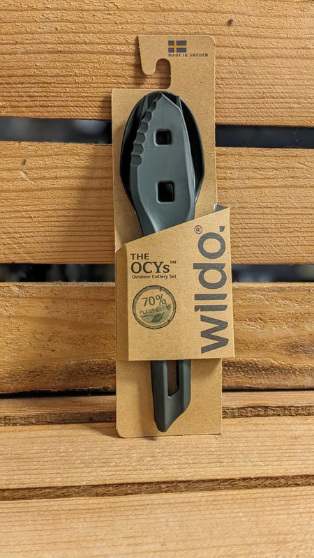 Набір столовий Ніж, Ложка, Виделка WILDO Mil-Tec (Outdoor Cutlery Set) (14627101) (3221)