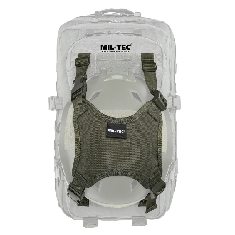 Тримач шолома (на рюкзак) Mil-Tec MOLLE тактичний Olive (16677001)