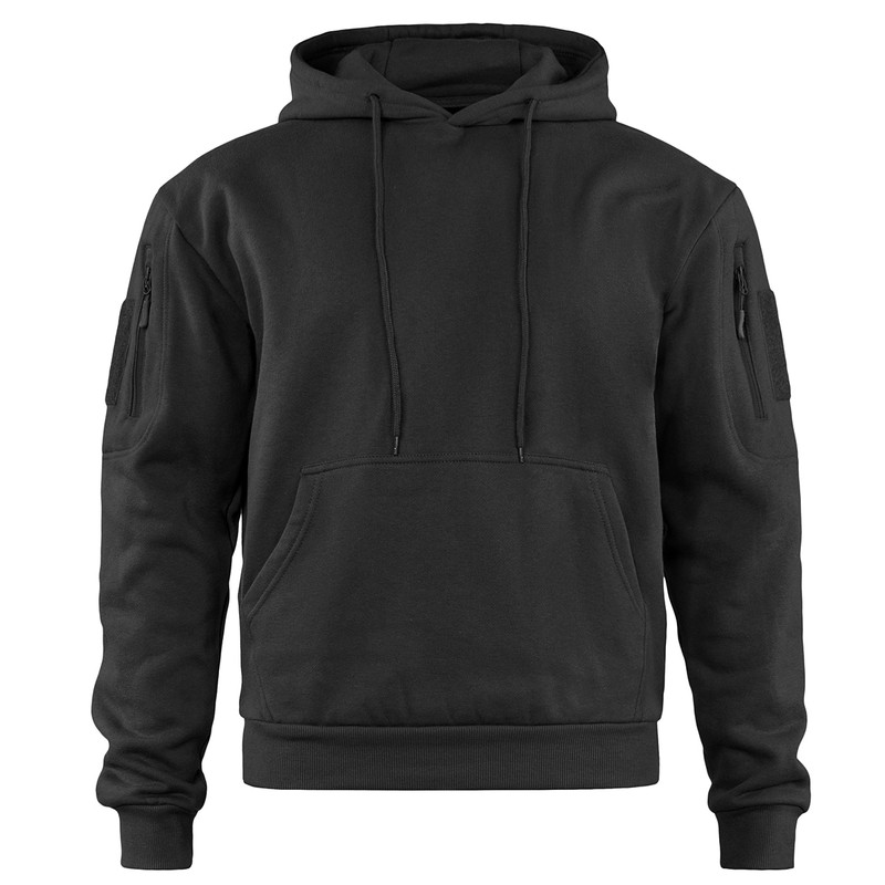 Кофта тактична Mil-Tec худі Tactical Hoodie 2XL Black (11472302-906-XXL)