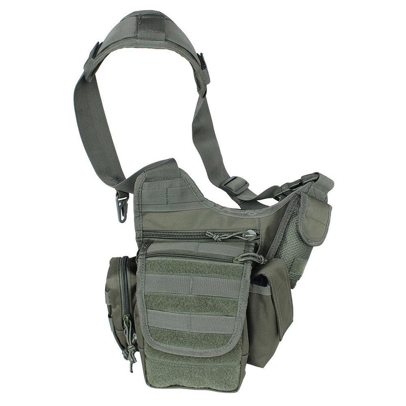 Сумка Mil-Tec® тактична через плече однолямкова Олива SLING BAG MULTIFUNCTION OLIV (13726501)