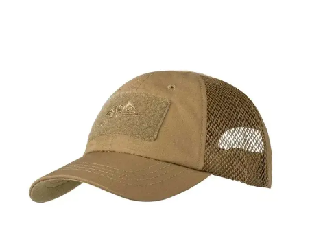 Бейсболка тактична Helikon-tex® з сіткою BBV Vent Cap Rip-Stop Coyote (CZ-BBV-PR-11)