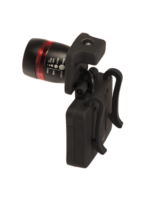 Ліхтарик тактичний Mil-Tec На кепку або Molle Універсальний Чорний CAP LIGHT LED CREE M.ZOOM (15183500)
