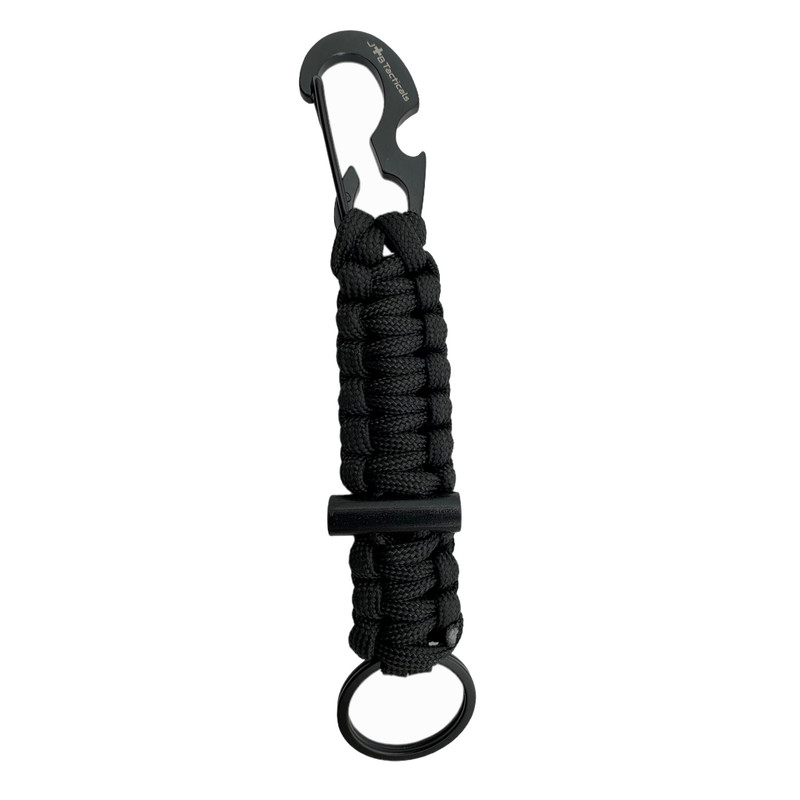 Паракордовий карабін JB Tacticals кресало Paracord deployment Black (JB-ACS-0035-BLK)