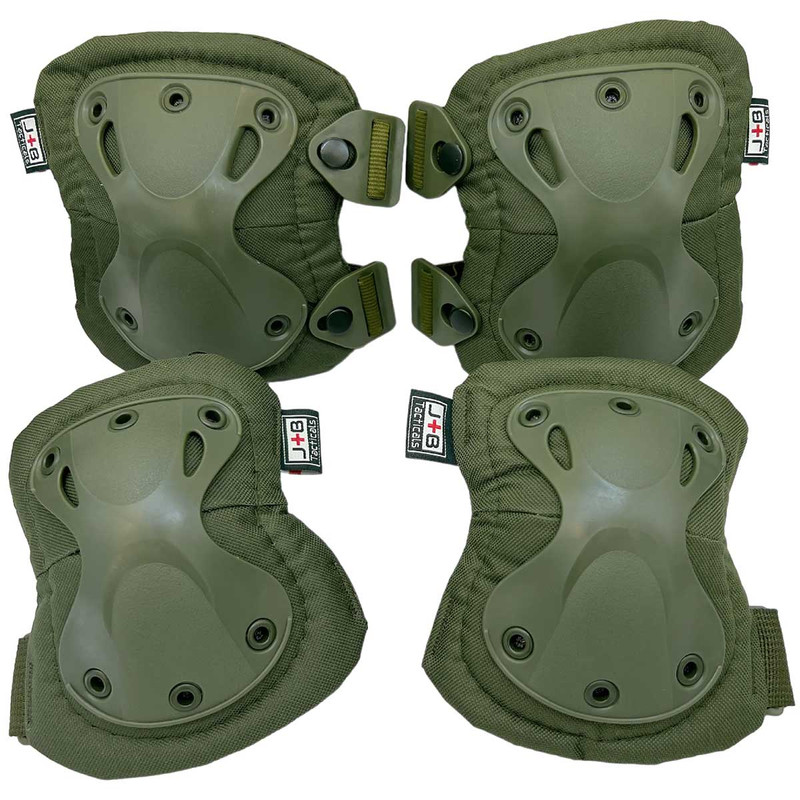 Наколінники та налокітники тактичні JB Tacticals Knee and elbow pads Olive (JB-ACS-0007)