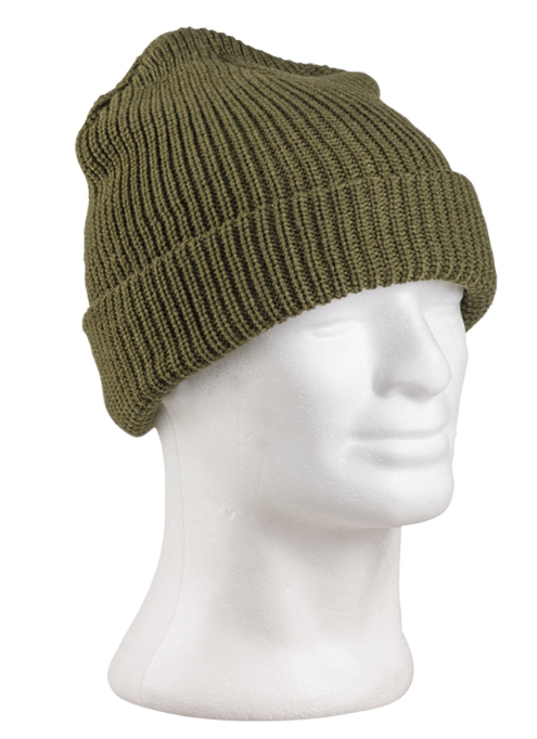 Шапка тактична Олива Mil-Tec ROLLSTRICKMÜTZE POLYACRYL OLIV (12132001)