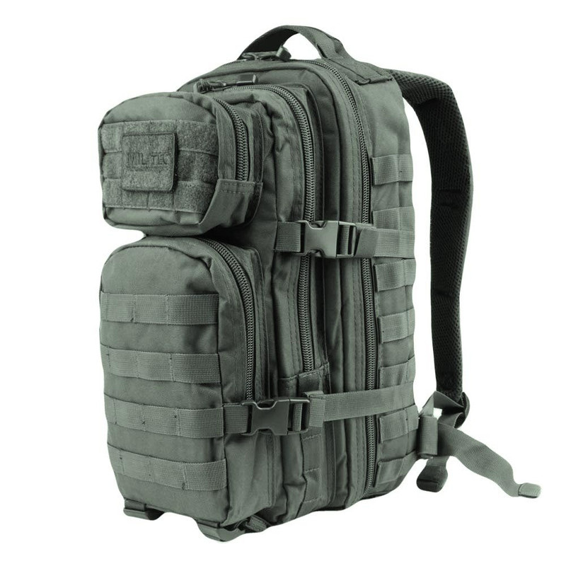 Рюкзак тактичний 20л. Світла Олива Mil-Tec US ASSAULT PACK SM FOLIAGE (14002006-20)