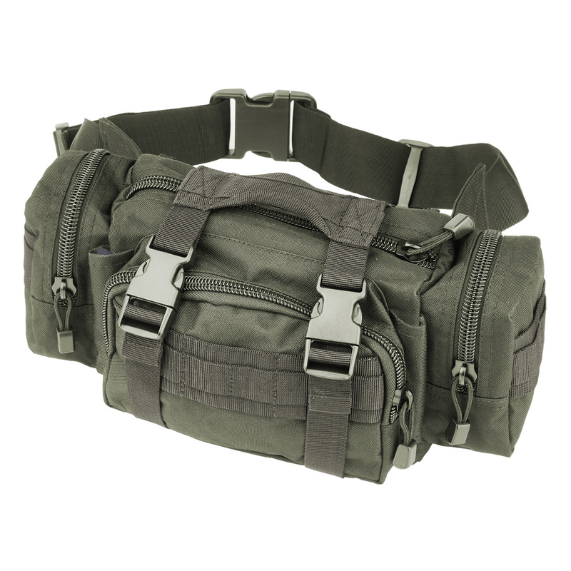Сумка поясна тактична Mil-Tec Модульна Fanny Pack Bag Olive (13510001)