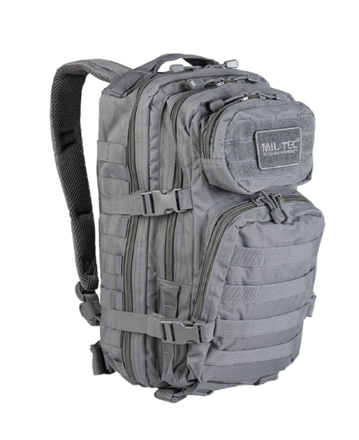 Рюкзак тактичний 20Л Сірий Mil-Tec US ASSAULT PACK SM URBAN GREY (14002008-20)